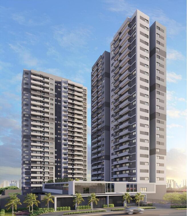 Imagem ilustrativa das torres do empreendimento Moved Osasco