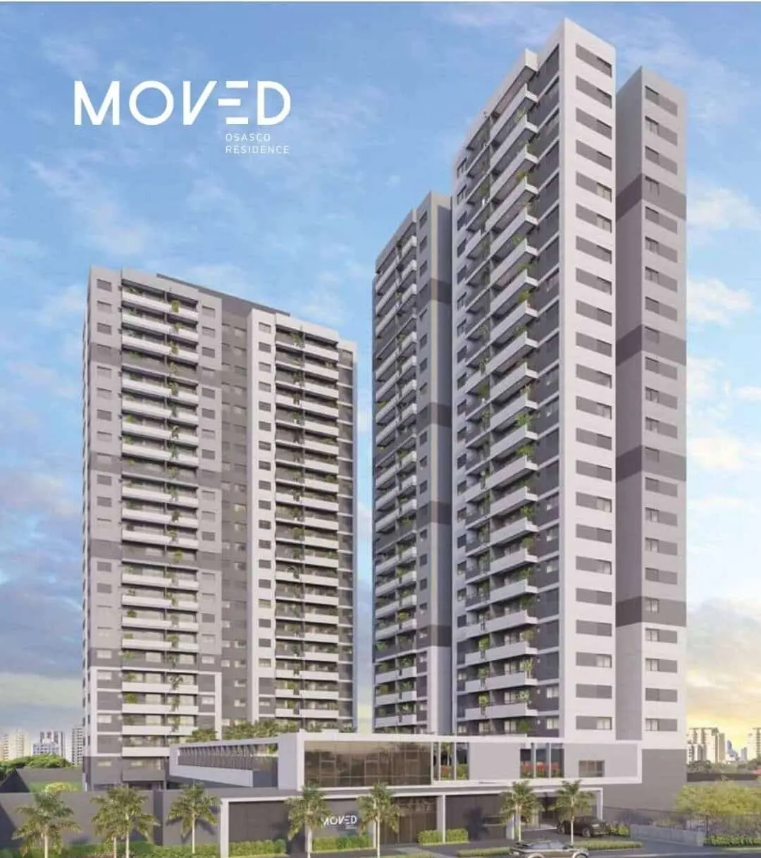 Imagem ilustrativa do Moved Osasco Residences da Construtora Eztec