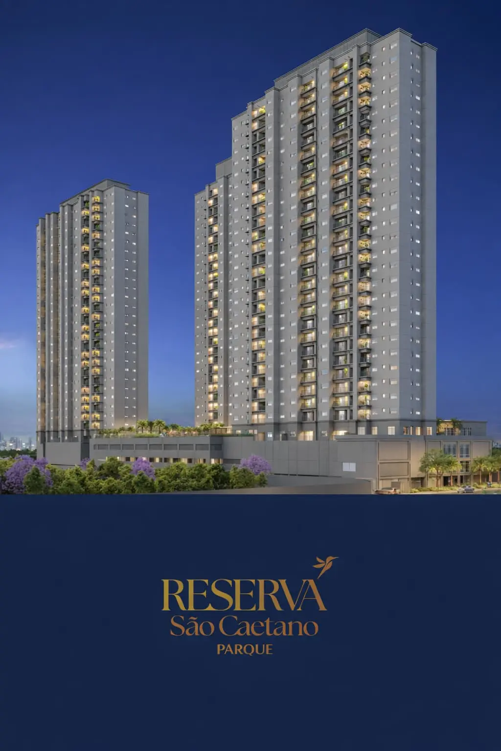 Imagem ilustrativa do empreendimento Reserva São Caetano Parque, onde encontrará seu apartamento Eztec